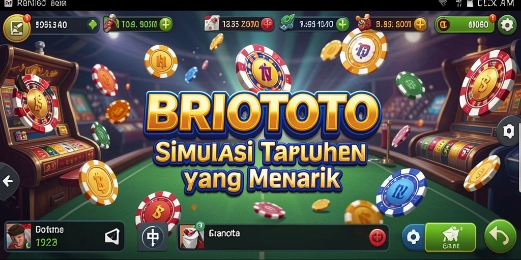 Tampilan gameplay BRIOTOTO yang menarik dan interaktif.