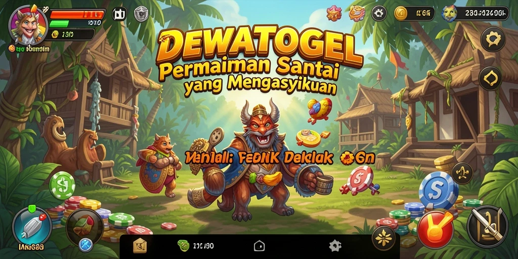 Tampilan gameplay seru di DEWATOGEL yang mengasyikkan.