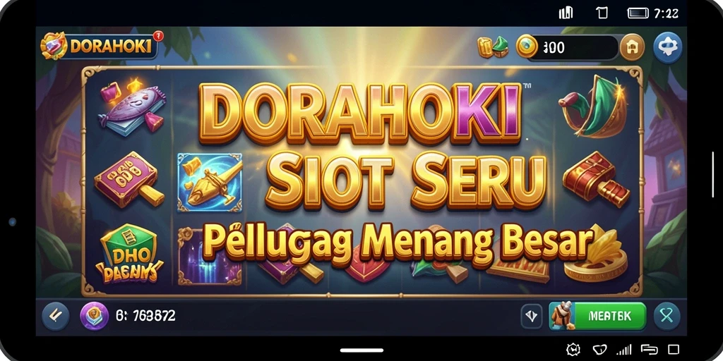 Tampilan gameplay DORAHOKI yang menarik dan penuh warna.