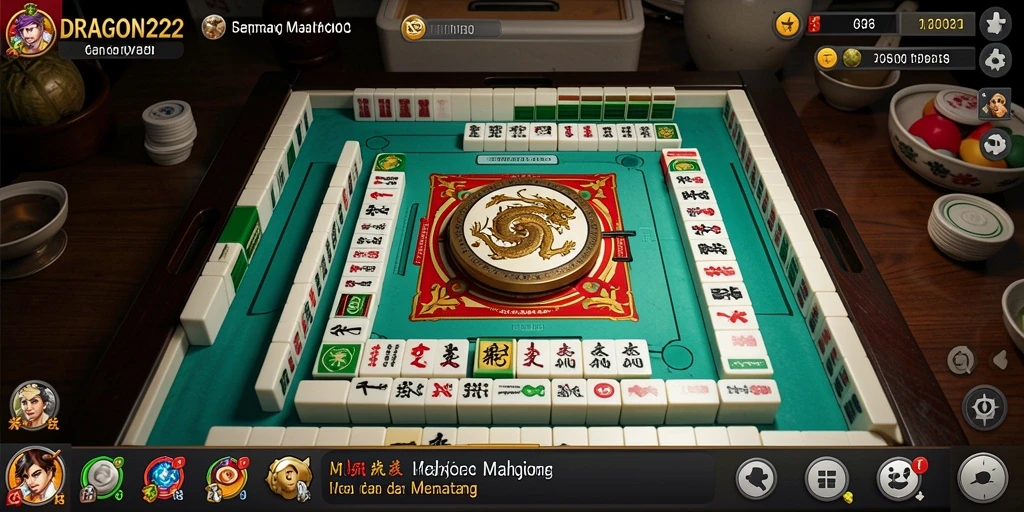 Tampilan screenshot DRAGON222 menampilkan permainan Mahjong yang seru.