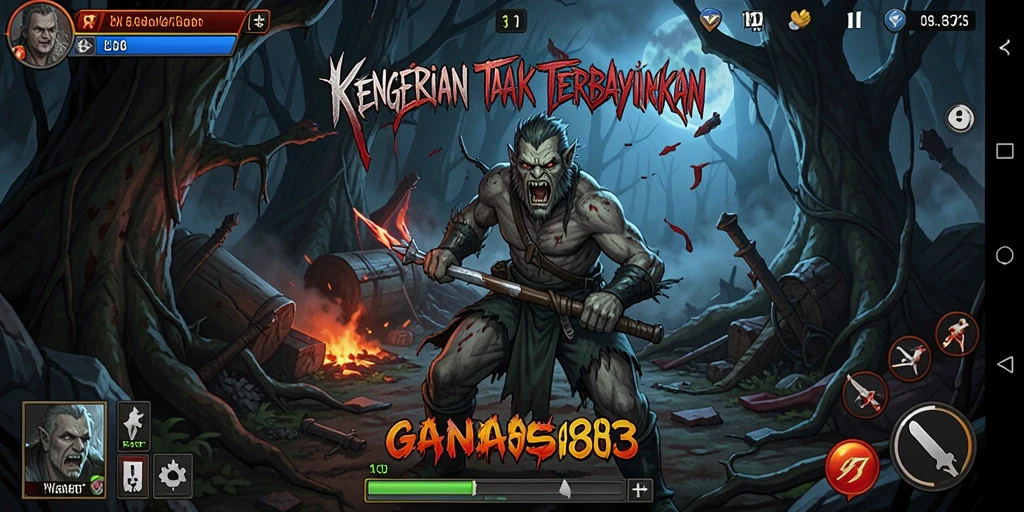 Tampilkan gameplay mencekam dari GANAS33.