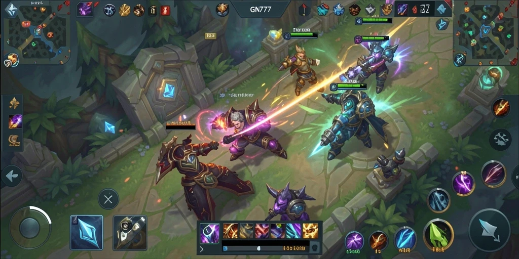 Gameplay menarik dari GN777 yang memukau di arena MOBA.