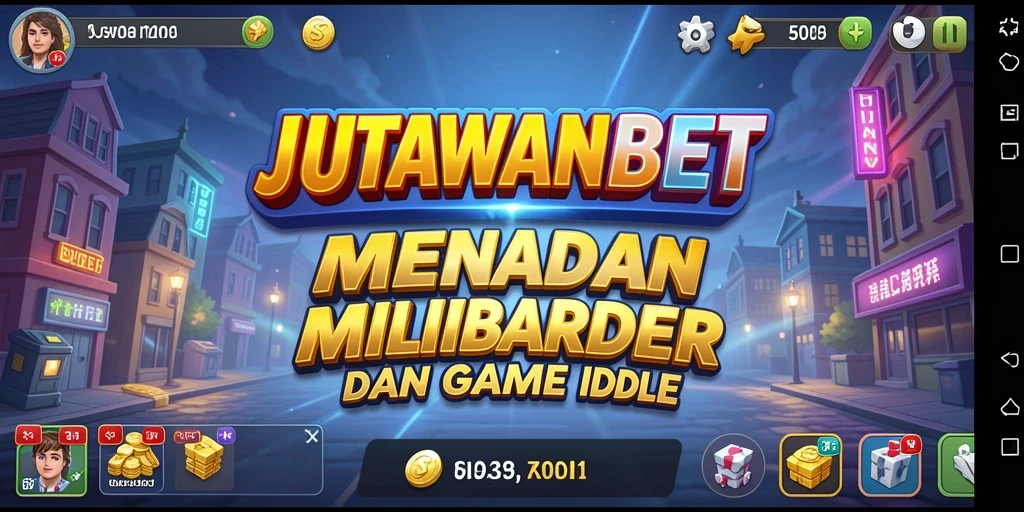 Ilustrasi gameplay JUTAWANBET yang menampilkan keseruan bermain Idle.