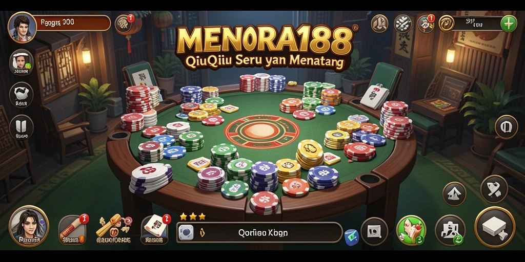 Gameplay QiuQiu yang seru dan menantang.