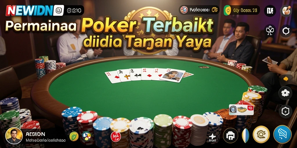 Gameplay poker yang seru dan menarik di NEWIDN.